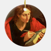 John de Evangelist Keramisch Ornament (Achterkant)