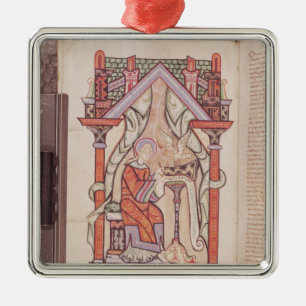 John de Evangelist van de Gospels Metalen Ornament