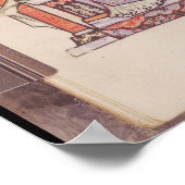 John de Evangelist van de Gospels Poster (Hoek)