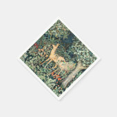 John Dearle "Greenery" - Tree Flower & Deer Servet (Hoek)