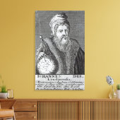 John Dee een Lononer Canvas Afdruk (Insitu (Woonkamer))