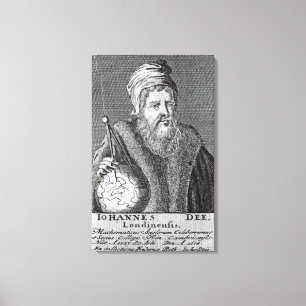 John Dee een Lononer Canvas Afdruk