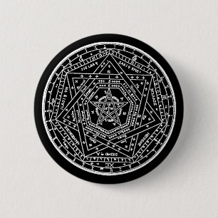 John Dee Tablet Ronde Button 5,7 Cm
