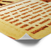 John Dillinger Trail of Crime Public Enemy #1 Poster (Hoek)