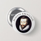 John Donne Ronde Button 5,7 Cm (Voorkant /achterkant)