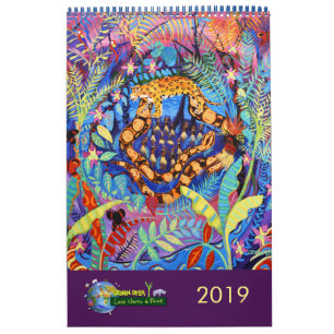 John Dyer Calendrier des peintures de l'environnem