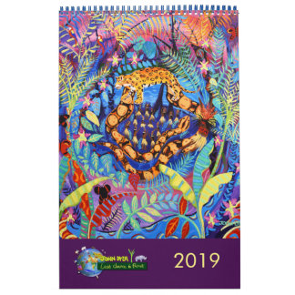 John Dyer Calendrier des peintures de l'environnem