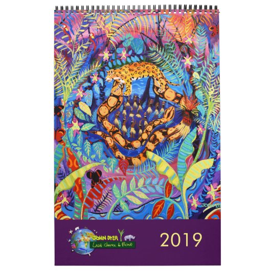 John Dyer Calendrier des peintures de l'environnem (Protection)
