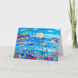 John Dyer Card Darwin winst van de Galapagos Feestdagen Kaart