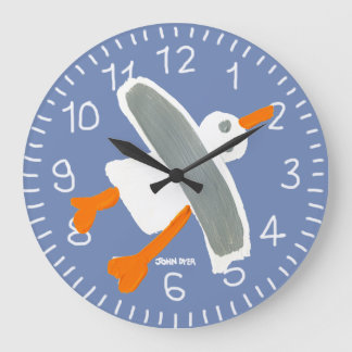 John Dyer Seagull-wandklok Grote Klok