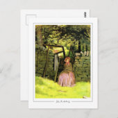John Everett Millais #105 - Kunstmatig Briefkaart (Voorkant / Achterkant)