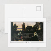 John Everett Millais #11 - Carte postale d'art fin (Devant / Derrière)