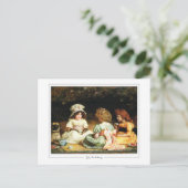John Everett Millais #124 - Carte postale d'art (Debout devant)
