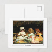John Everett Millais #124 - Carte postale d'art (Devant / Derrière)