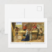 John Everett Millais #12 - Carte postale d'art fin (Devant / Derrière)