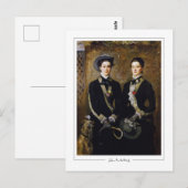 John Everett Millais #131 - Carte postale d'art fi (Devant / Derrière)