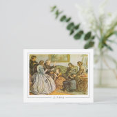 John Everett Millais #143 - Carte postale d'art (Debout devant)