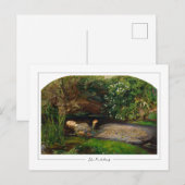 John Everett Millais #14 - Carte postale d'art fin (Devant / Derrière)