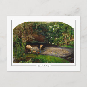 John Everett Millais #14 - Carte postale d'art fin