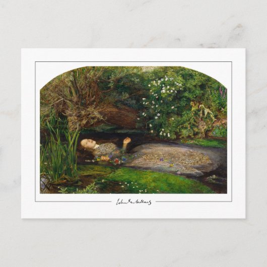 John Everett Millais #14 - Carte postale d'art fin (Devant)