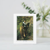John Everett Millais #153 - Carte postale Art (Debout devant)