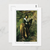John Everett Millais #153 - Carte postale Art (Devant / Derrière)