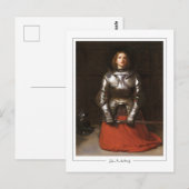 John Everett Millais #157 - Kunstmatig Briefkaart (Voorkant / Achterkant)