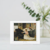 John Everett Millais #15 - Carte postale d'art fin (Debout devant)
