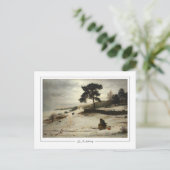 John Everett Millais #17 - Carte postale d'art fin (Debout devant)