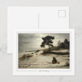 John Everett Millais #17 - Carte postale d'art fin (Devant / Derrière)