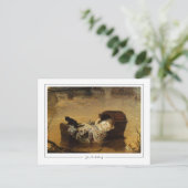 John Everett Millais #184 - Carte postale d'art fi (Debout devant)