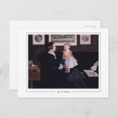 John Everett Millais #19 - Carte postale Art (Devant / Derrière)