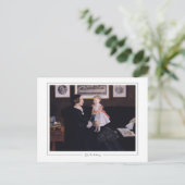John Everett Millais #19 - Carte postale d'art fin (Debout devant)