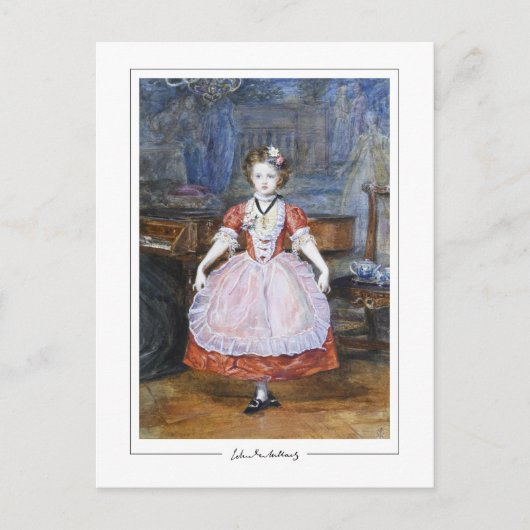 John Everett Millais #20 - Carte postale d'art fin (Devant)