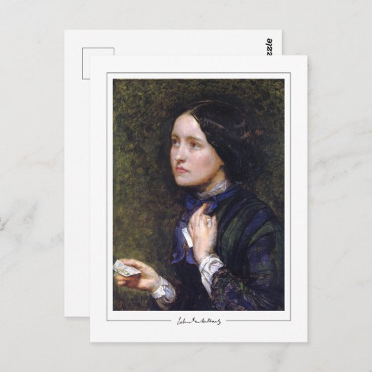 John Everett Millais #221 - Carte postale Art (Devant / Derrière)