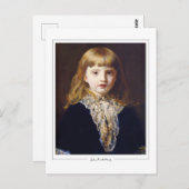 John Everett Millais #225 - Carte postale Art (Devant / Derrière)