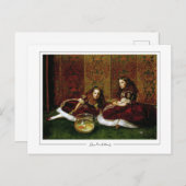 John Everett Millais #237 - Kunstmatig Briefkaart (Voorkant / Achterkant)