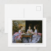 John Everett Millais #2 - Briefkaart met fijne kun (Voorkant / Achterkant)
