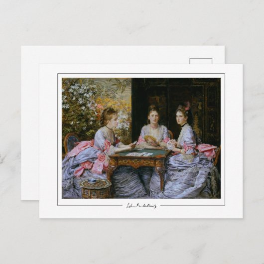 John Everett Millais #2 - Carte postale Art (Devant / Derrière)