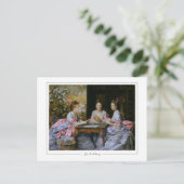 John Everett Millais #2 - Carte postale d'art fin (Debout devant)