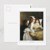 John Everett Millais #31 - Carte postale d'art fin (Devant / Derrière)
