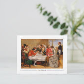 John Everett Millais #4 - Carte postale d'art fin (Debout devant)