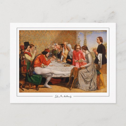 John Everett Millais #4 - Carte postale d'art fin (Devant)