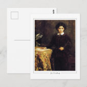John Everett Millais #74 - Carte postale d'art fin (Devant / Derrière)
