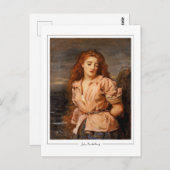 John Everett Millais #80 - Carte postale Art (Devant / Derrière)