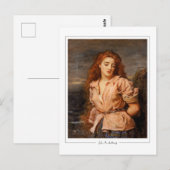 John Everett Millais #80 - Carte postale d'art fin (Devant / Derrière)