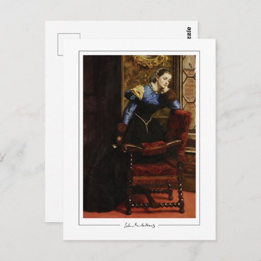 John Everett Millais #98 - Carte postale Art (Devant / Derrière)
