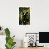 John Everett Millais Affiche d'art Zedign #153 (Bureau à domicile)
