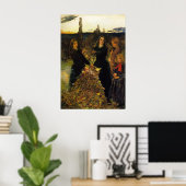 John Everett Millais Autumn Leaves Poster (Thuiskantoor)