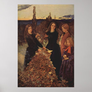 John Everett Millais - Autumn Poster